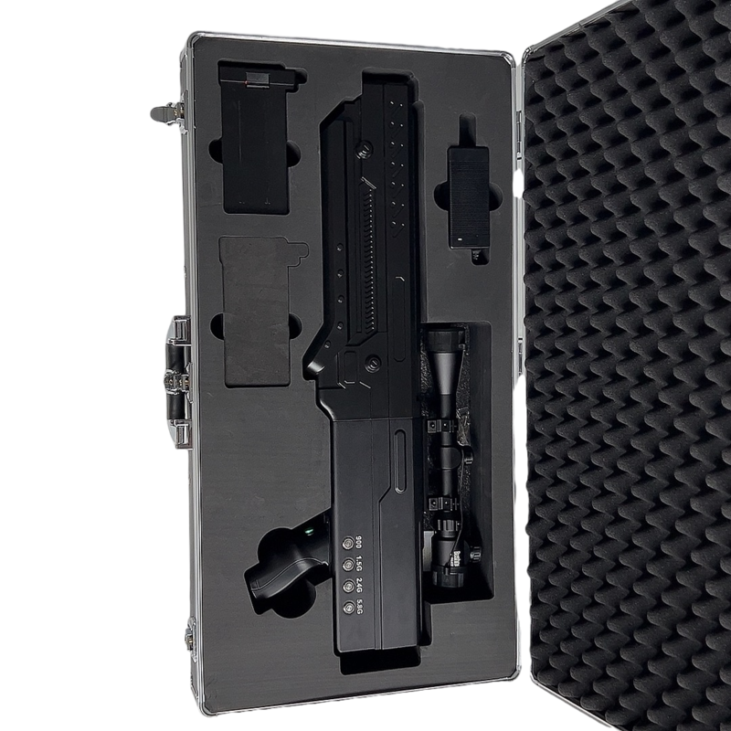  安义手持便携式枪型低空防御反制四通道B型