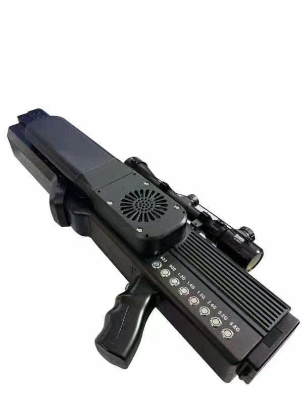  安义手持便携式枪型低空防御反制八通道